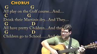 Little Boxes (Malvina Reynolds) Guitar Cover in G with Chords/Lyrics #playalong