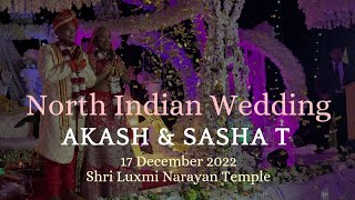 North Indian Wedding | Akash & Sasha T | Shaadi Mahal | 17 December 2022 | Events 2 Remember