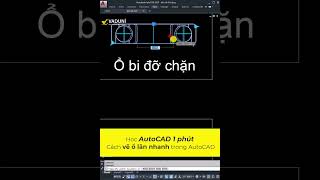 Block vẽ ổ bi siêu nhanh trong AutoCAD