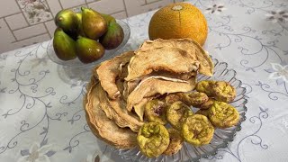 Сухофрукты из Инжира и Дыню- секрет сушки / Figs and Melon - drying secrets