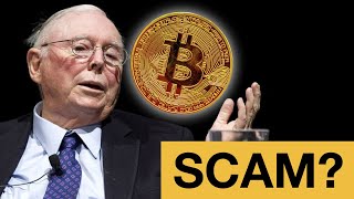 Is BTC a SCAM? - Charlie Munger on Bitcoin