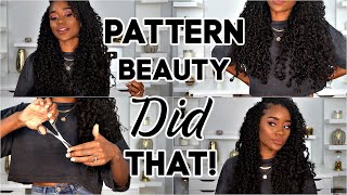 Pattern Beauty DID THAT plus Trimming Some Curls #PatternBeauty #NaturalHair