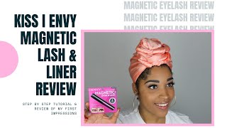 Review: How to Apply Magnetic Eyelashes|Kiss i Envy Magnetic Eyelashes #ienvybykiss #magneticlashes