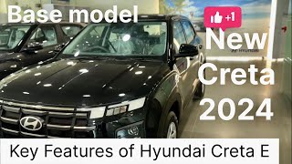 Key Features of Hyundai Creta E | New Hyundai Creta E Real life Review ￼