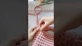 Crochet Bag Sling attaching Idea pattern