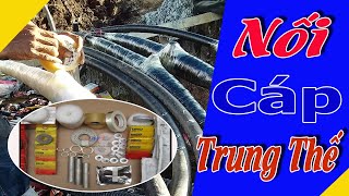 Thi Công Đầu Nối Cáp Ngầm Trung Thế 24Kv