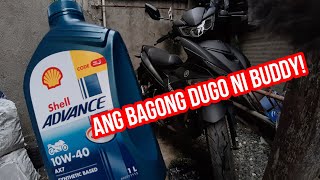 CHANGE OIL MUNA FOR YAMAHA SNIPER 150 (BUDDY'S NEW BLOOD)