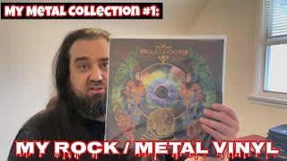 My Rock/ Metal Vinyl Collection #heavymetal #metalcollector #metalvinyl