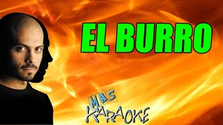 😎 EL BURRO 🟢 La Konga 🎤 MAS KARAOKE #cuarteto