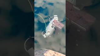 I found someone’s wallet iphone #dronefishing #fifish #underwaterdronr