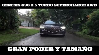 GENESIS G90 3.5 Turbo Supercharge AWD: Probamos sus 409 CV y gran tamaño