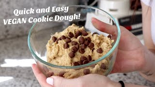 HEALTHY EDIBLE COOKIE DOUGH!