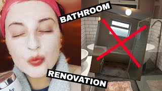 BATHROOM RENOVATION| HOUSE VLOG