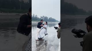 Traditional Love at Kelva Beach | Behind-the-Scenes | Best Pre Wedding Photographer in Nashik