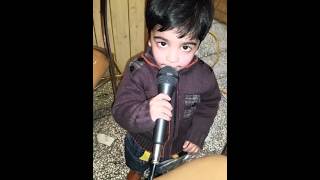 Shayaan singing