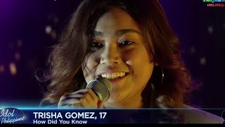 Trisha Gomez - How Did You Know | Idol Philippines Season 2 | September 3, 2022