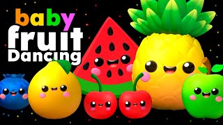 DANCING FRUIT BABY - Sensory Video - Live Stream!