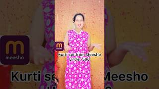 Meesho Kurti set under  Rs. 500/- || Best and Cheapest kurti set with Duppata #chicwithshiwi