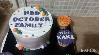 how to make new trending birthday cake & cupcakes design/ latest birthday cake & cupcakes design