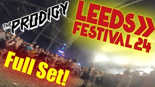 The Prodigy - Full Set - POV Mosh Pit - Leeds Festival 2024 - Live - UK - 4K