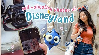 Disneyland outfit photo VLOG 📸  (self-timer photos, snacks and being a Disney Parks nerd)