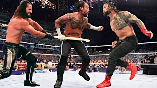 WWE 2023 Seth Rollins vs Cm Punk Match on Royal Rumble (Prediction)