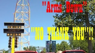 Top Thrill Dragster Back Row POV Cedar Point 2018 (Crazy Reactions)