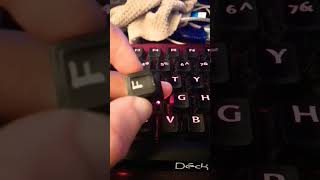 DECK 82 Keyboard sound test with Cherry MX black switches