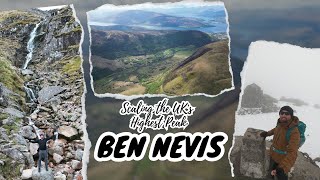 Scaling the UK's Highest Peak: A Ben Nevis Adventure with Stunning Drone Footage