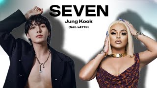 ♫  JUNGKOOK FEAT. LATOO - SEVEN (EXPLICIT VER.) || ПЕРЕВОД ПЕСНИ