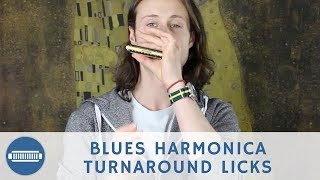 3 Blues Harmonica Turnaround Licks + Free Harp Tab