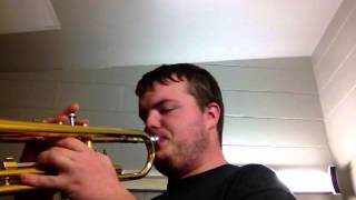 Trumpet B-flat Scale