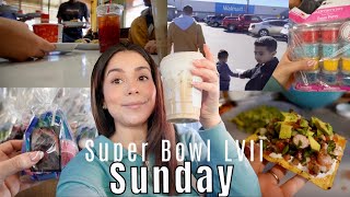 Family lunch + Walmart stop + Vday goodies bags + Superbowl & More!