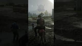 Big Arthur riding tiny horse #gaming #youtubegaming #youtubeshorts #pc