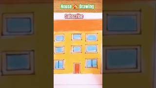 How to draw a level House, Drawing Ghar Drawing #shorts #drawingreferences #instadraw #drawign#home