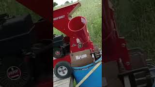 Wheat Threshing FAST w/ Chipper Shredder