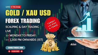 🔴 Live XAU USD XAUUSD Gold | Currency Pairs | Forex Trading Free Signals | @Candletricks