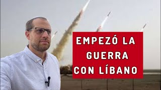 EMPEZÓ LA GUERRA CON LÍBANO! EN VIVO!