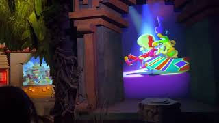 EPCOT Walt Disney MEXICO. First part of three Caballeros pyramid ride. Donald Duck 14 November 2022