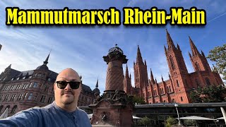 Mammutmarsch Rhein-Main in Wiesbaden: 32°C - Die ultimative Hitzeschlacht! 💪🔥