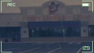 FNAF restaurant outside view footage with and without rain