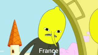 Adventure Time - Lemongrab in Different Languages