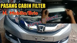 Perlunya Pasang Cabin Filter Honda Mobilio/Brio