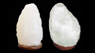 The Best White Himalayan Salt Lamps | White Natural Crystal Salt Lamp | Rare White Salt Lamp