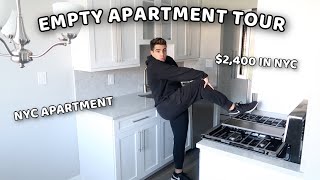 EMPTY APARTMENT TOUR *$2400 in New York*