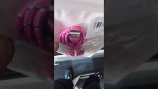 Fabric Braided Data Transfer Charging Cable 2 Meters pink from Gearbest