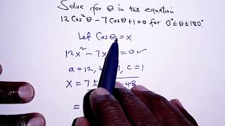 solving trigonometric equations