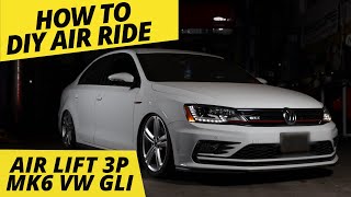 5 TIPS FOR INSTALLING AIR RIDE ON YOU MK6 GLI!