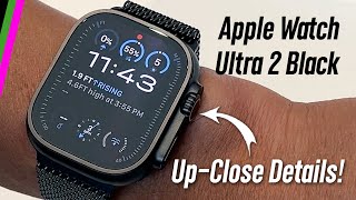 Apple Watch Ultra 2 Black // Up-Close Details!