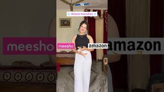 Meesho vs Amazon? Winters hoodie #viral #meesho #amazon #wintercollection #winterwear #ytshorts